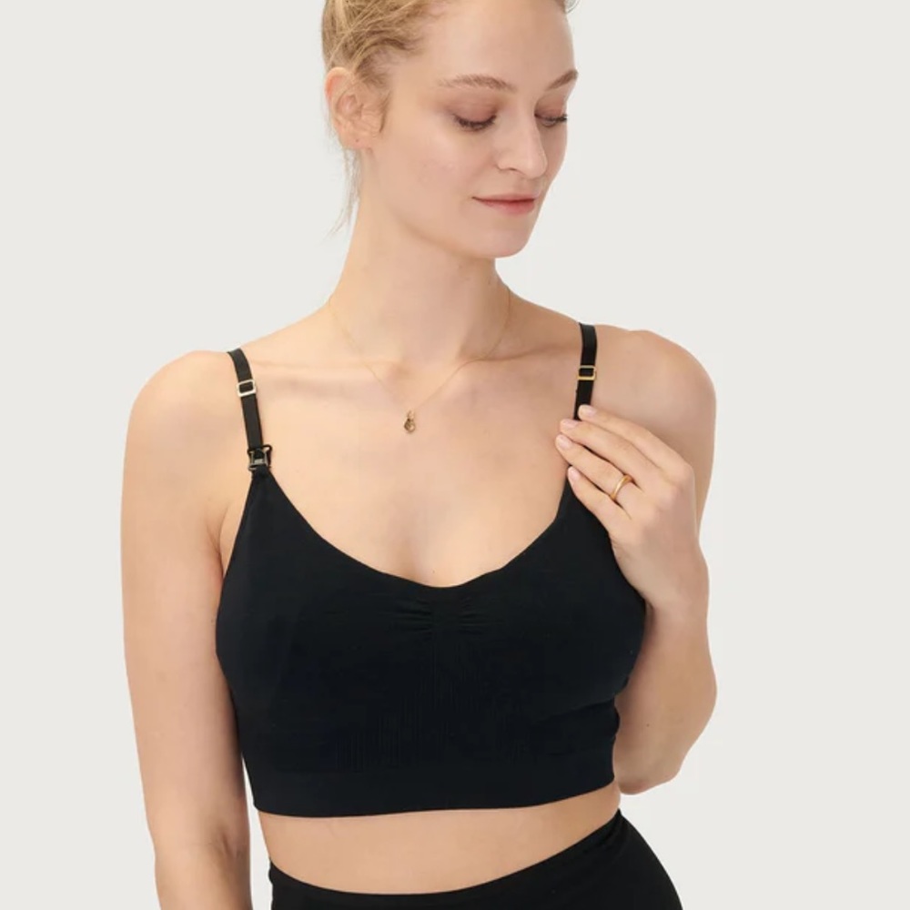 Hatch The Essential Nursing and Pumping Bra - Black L